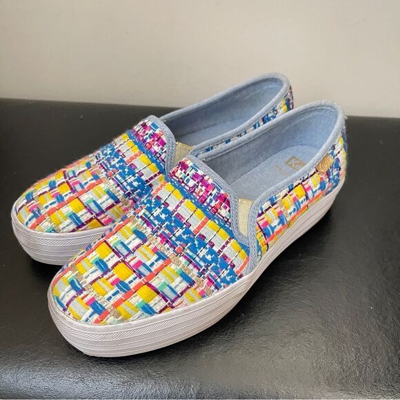 Keds x Malhia Kent Triple Decker Klein Slip-Ons - US 5.5 - Picture 5 of 10